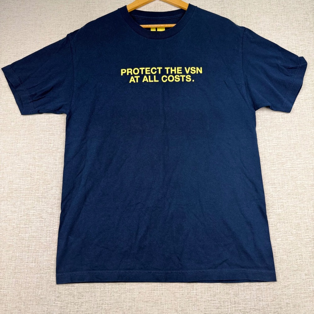 Destination Crenshaw Supervsn Studios Protect The VSN T-Shirt Navy Mens L